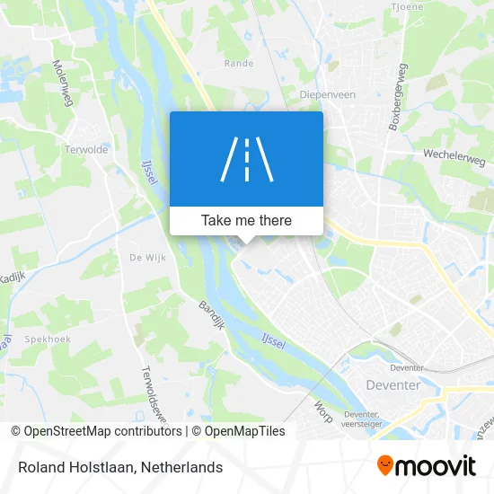Roland Holstlaan map
