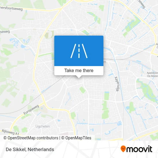 De Sikkel map