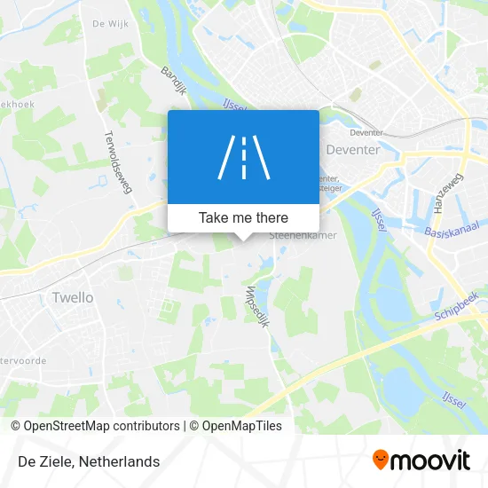 De Ziele map