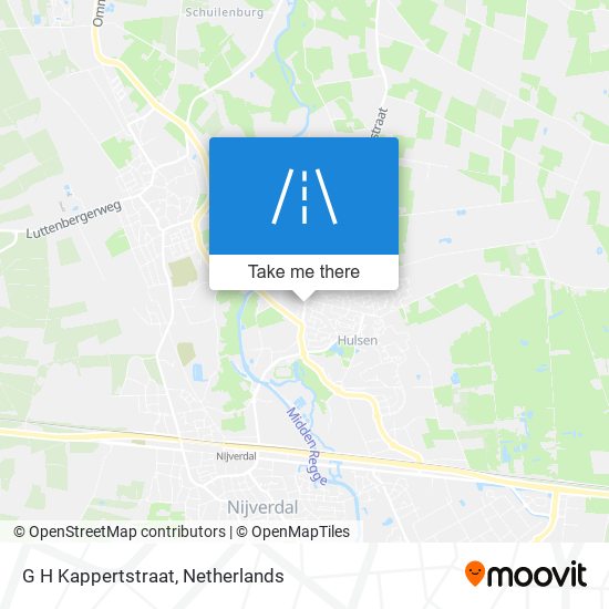 G H Kappertstraat map