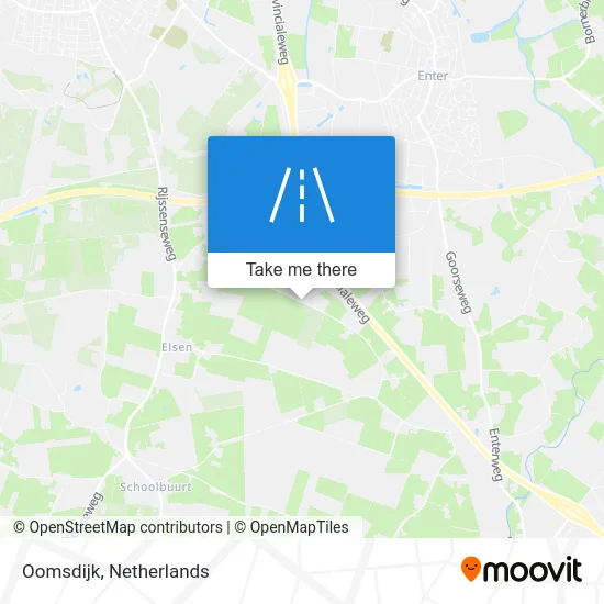 Oomsdijk map