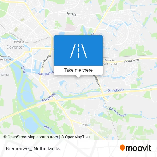 Bremenweg map