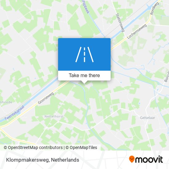 Klompmakersweg map