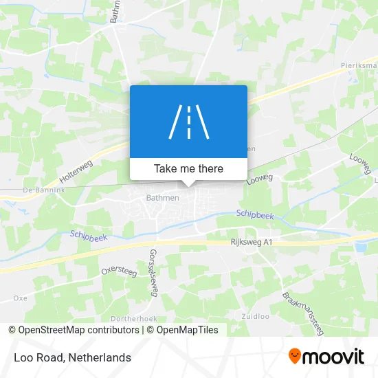 Looweg map
