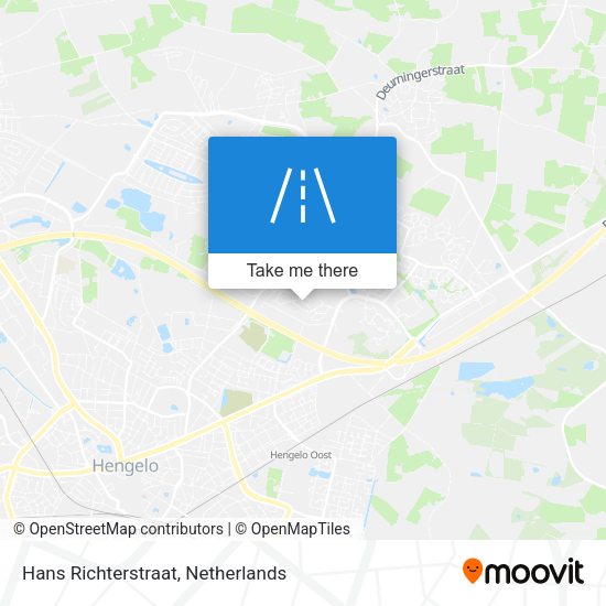 Hans Richterstraat map