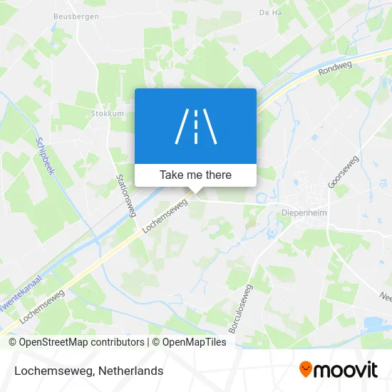Lochemseweg map