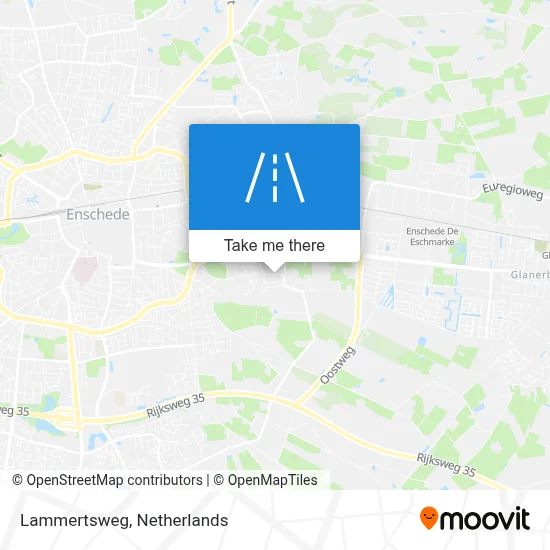 Lammertsweg map