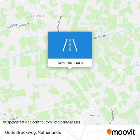 Oude Broekweg map