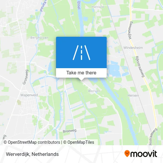 Werverdijk map