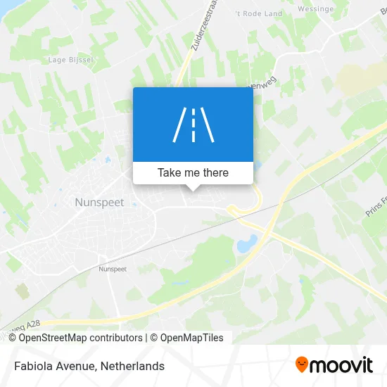 Fabiolalaan map