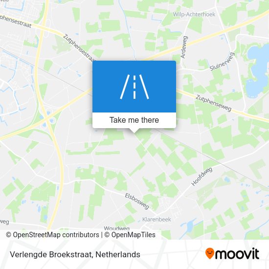 Verlengde Broekstraat map