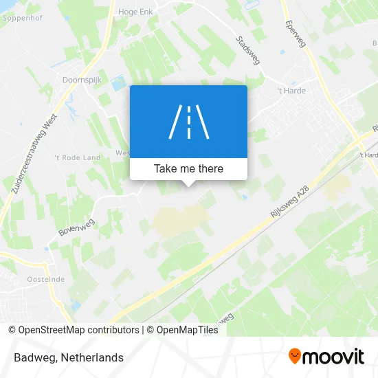 Badweg map