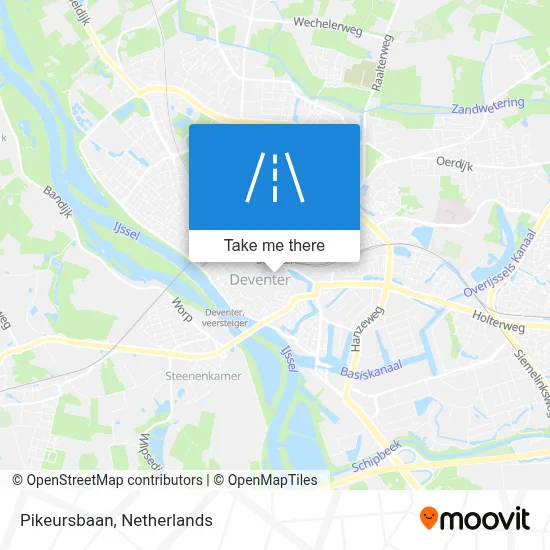 Pikeursbaan map