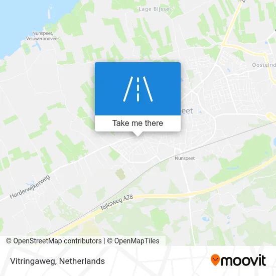 Vitringaweg map