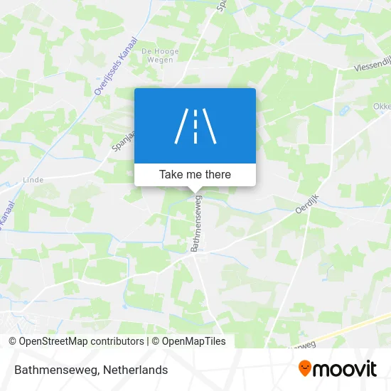 Bathmenseweg map