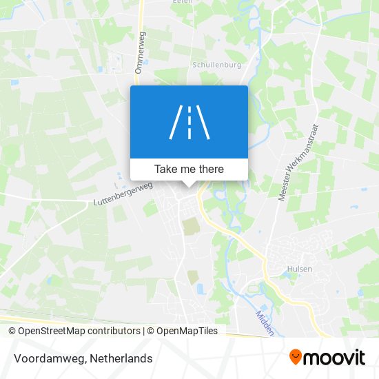 Voordamweg Karte