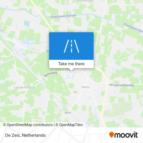 De Zeis map