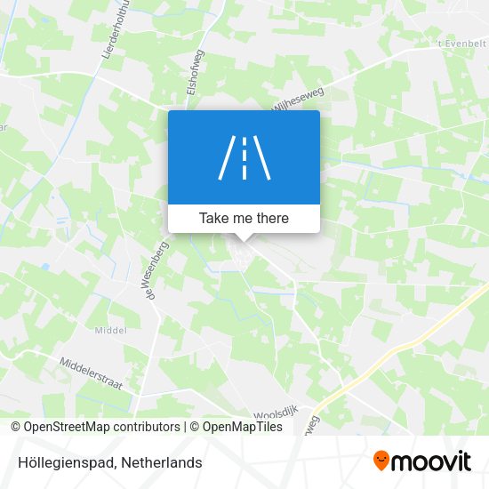 Höllegienspad map