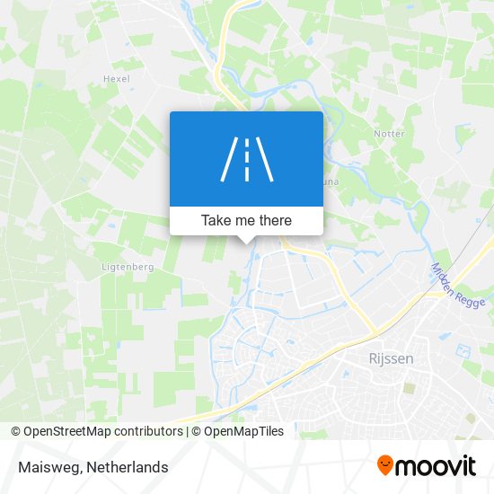 Maisweg map