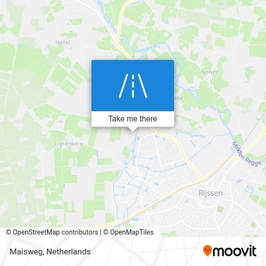 Maisweg map
