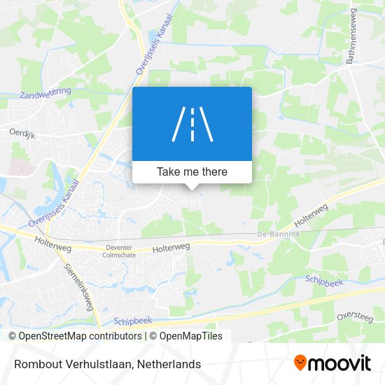 Rombout Verhulstlaan map