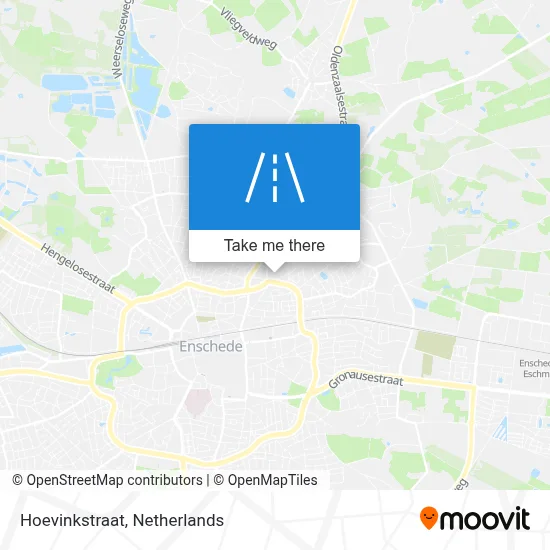 Hoevinkstraat map
