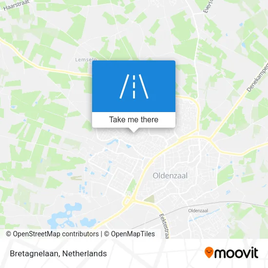 Bretagnelaan map