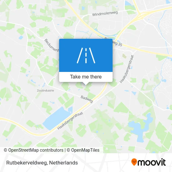 Rutbekerveldweg Karte