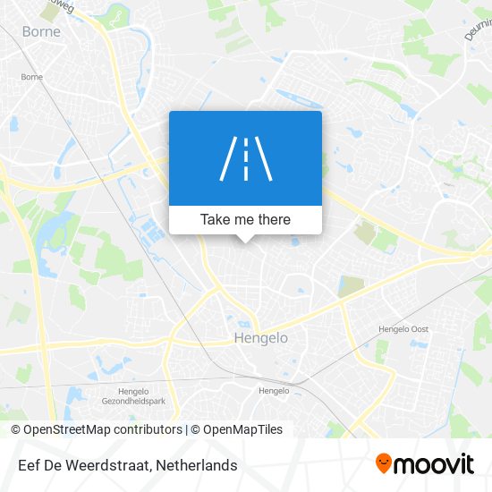 Eef De Weerdstraat map