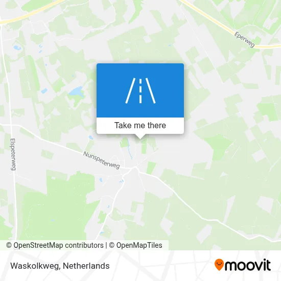 Waskolkweg map