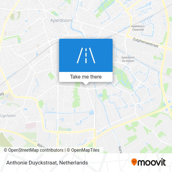Anthonie Duyckstraat map