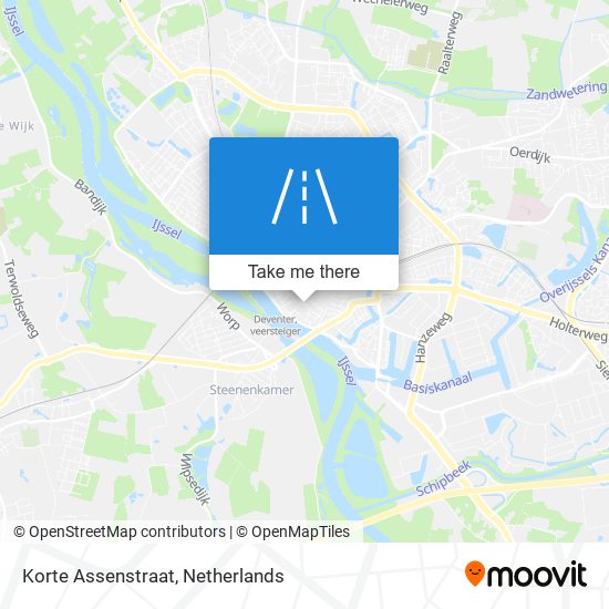 Korte Assenstraat Karte