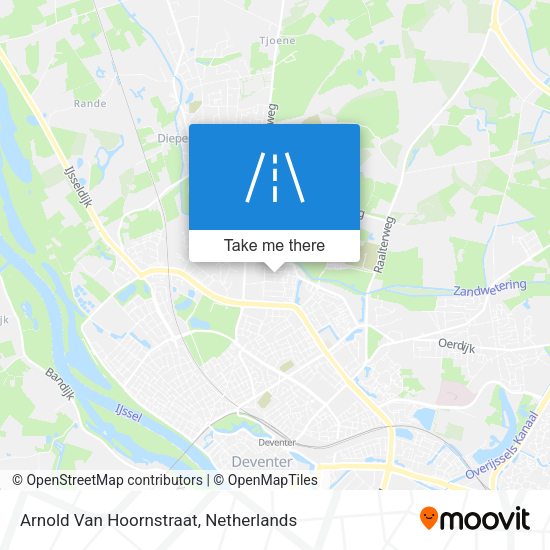 Arnold Van Hoornstraat map