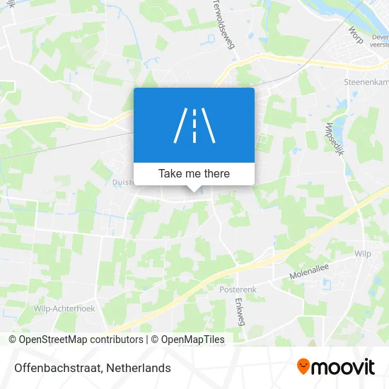 Offenbachstraat map