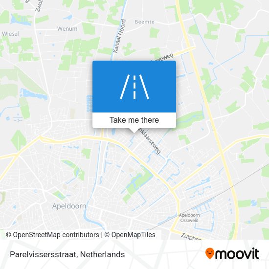 Parelvissersstraat map