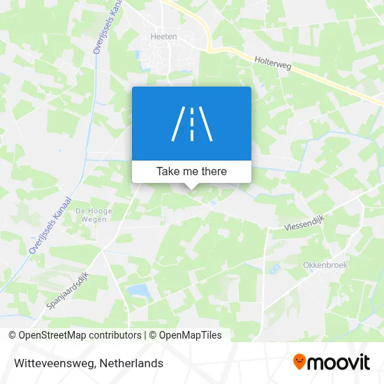 Witteveensweg map