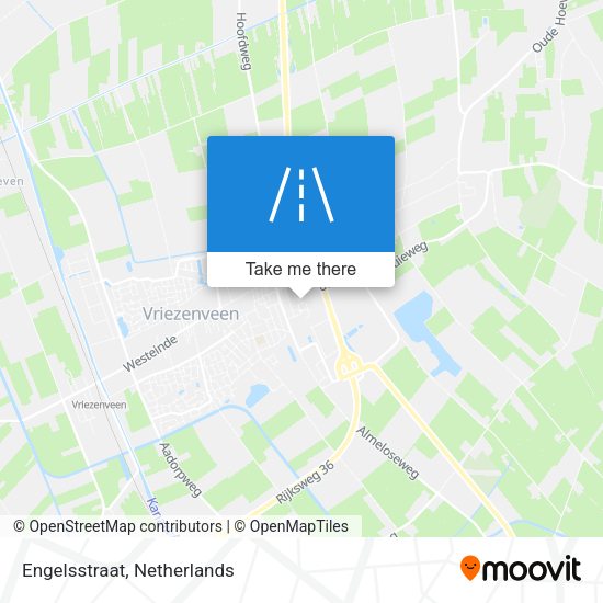 Engelsstraat map