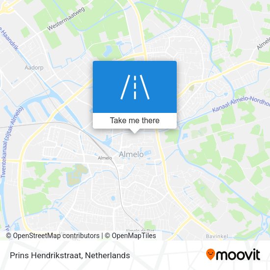 Prins Hendrikstraat map