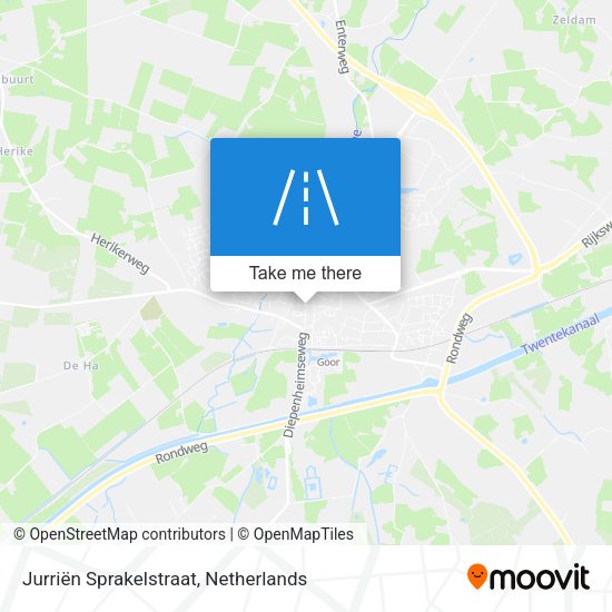 Jurriën Sprakelstraat map