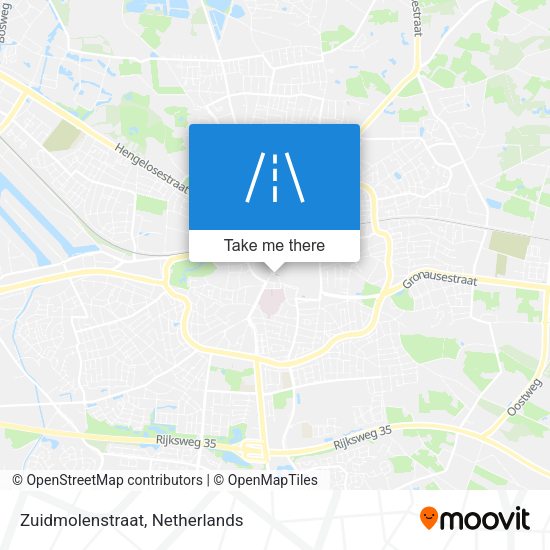 Zuidmolenstraat map