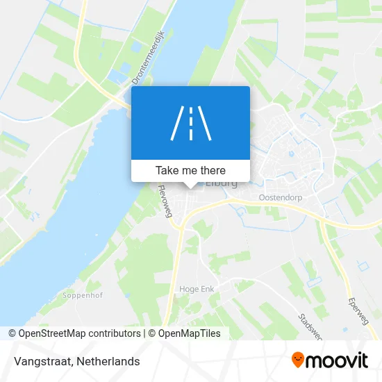 Vangstraat map