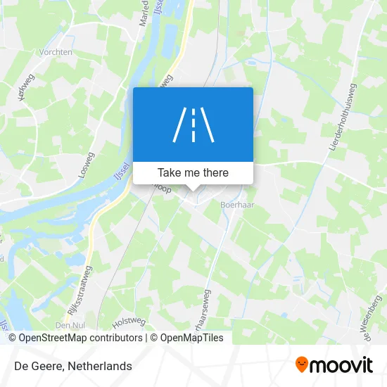 De Geere map