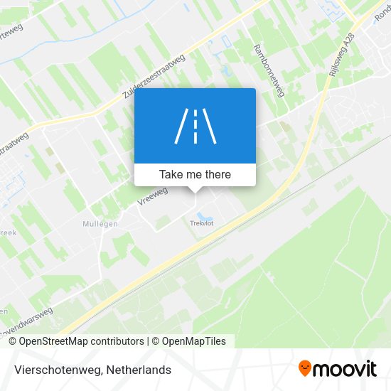 Vierschotenweg map