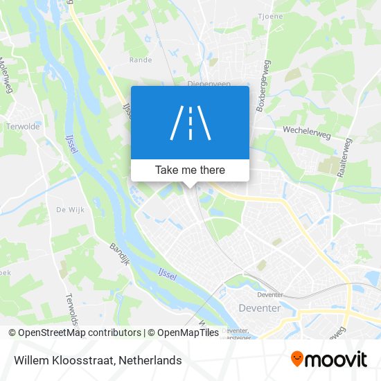 Willem Kloosstraat Karte