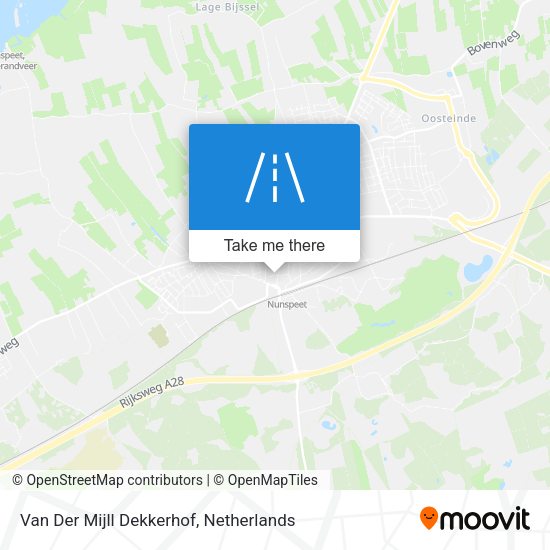 Van Der Mijll Dekkerhof map