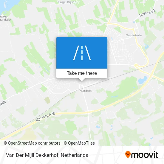 Van Der Mijll Dekkerhof map