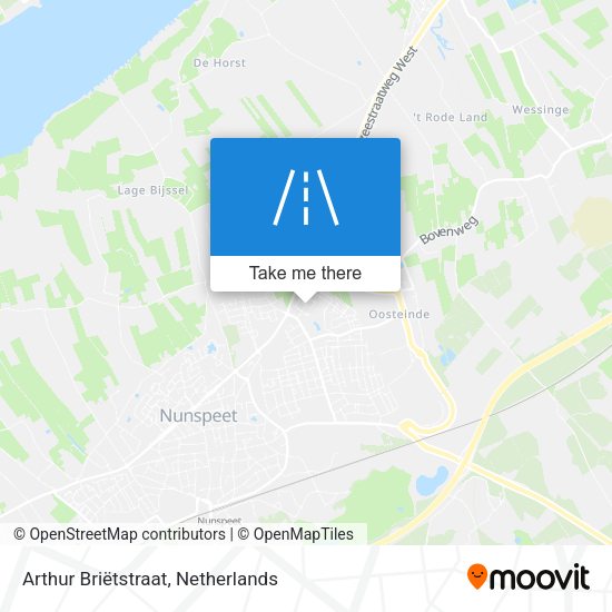 Arthur Briëtstraat map