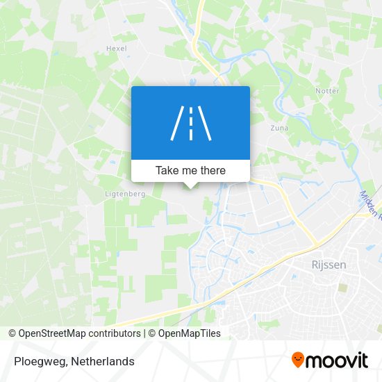 Ploegweg map