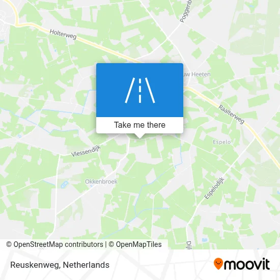 Reuskenweg map