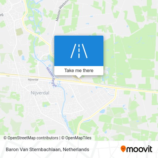 Baron Van Sternbachlaan map